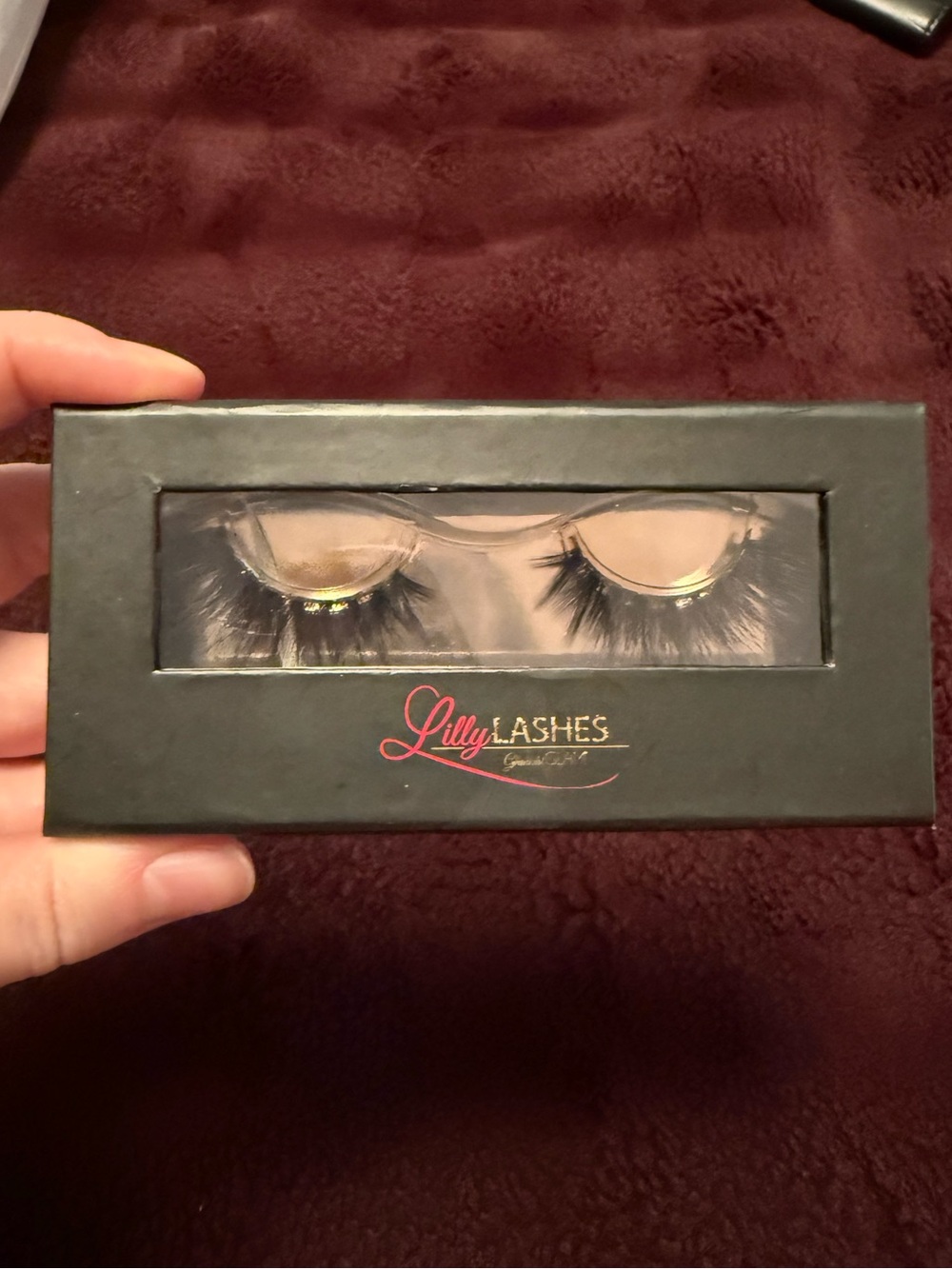 Lily Lashes Black Dramatic Faux Mink Delara False Lashes